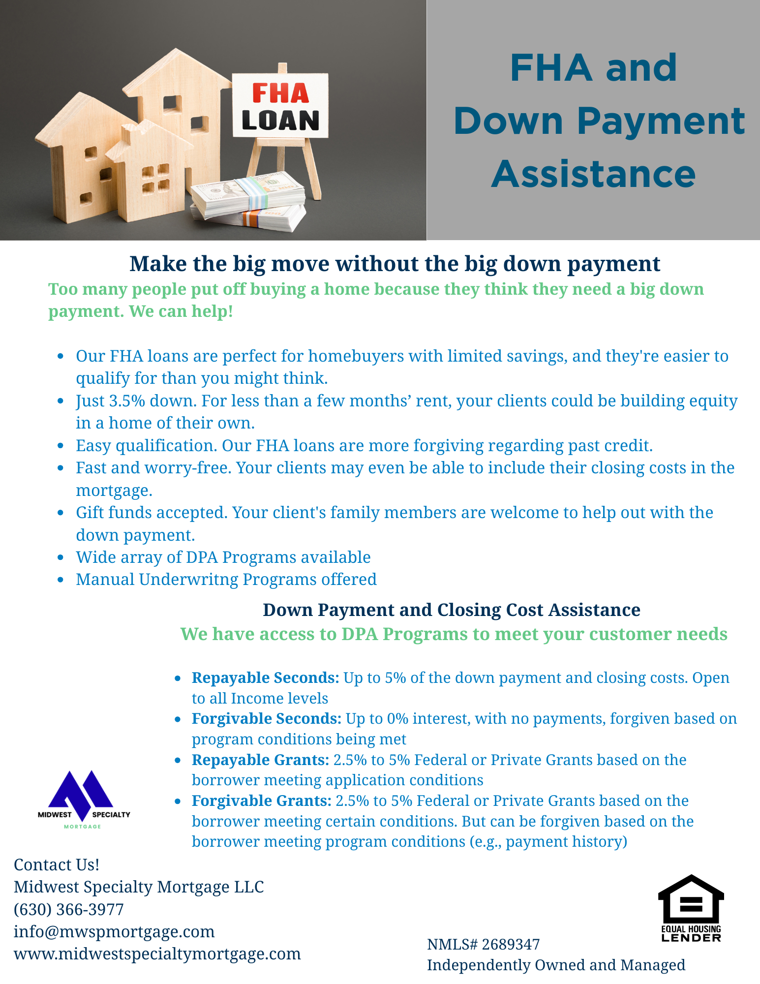 Midwest FHA and DPA Programs