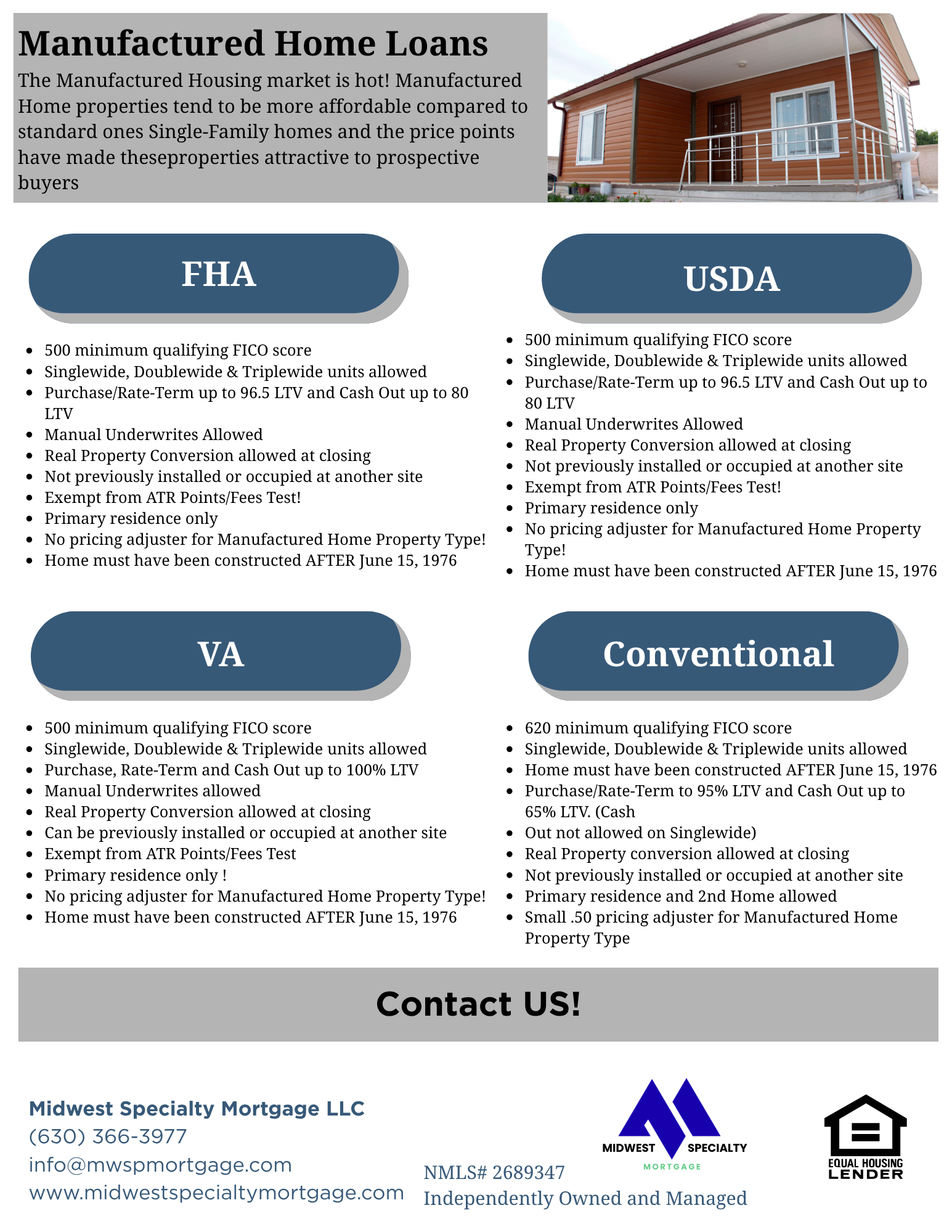 Midwest Manufactured Housing 1